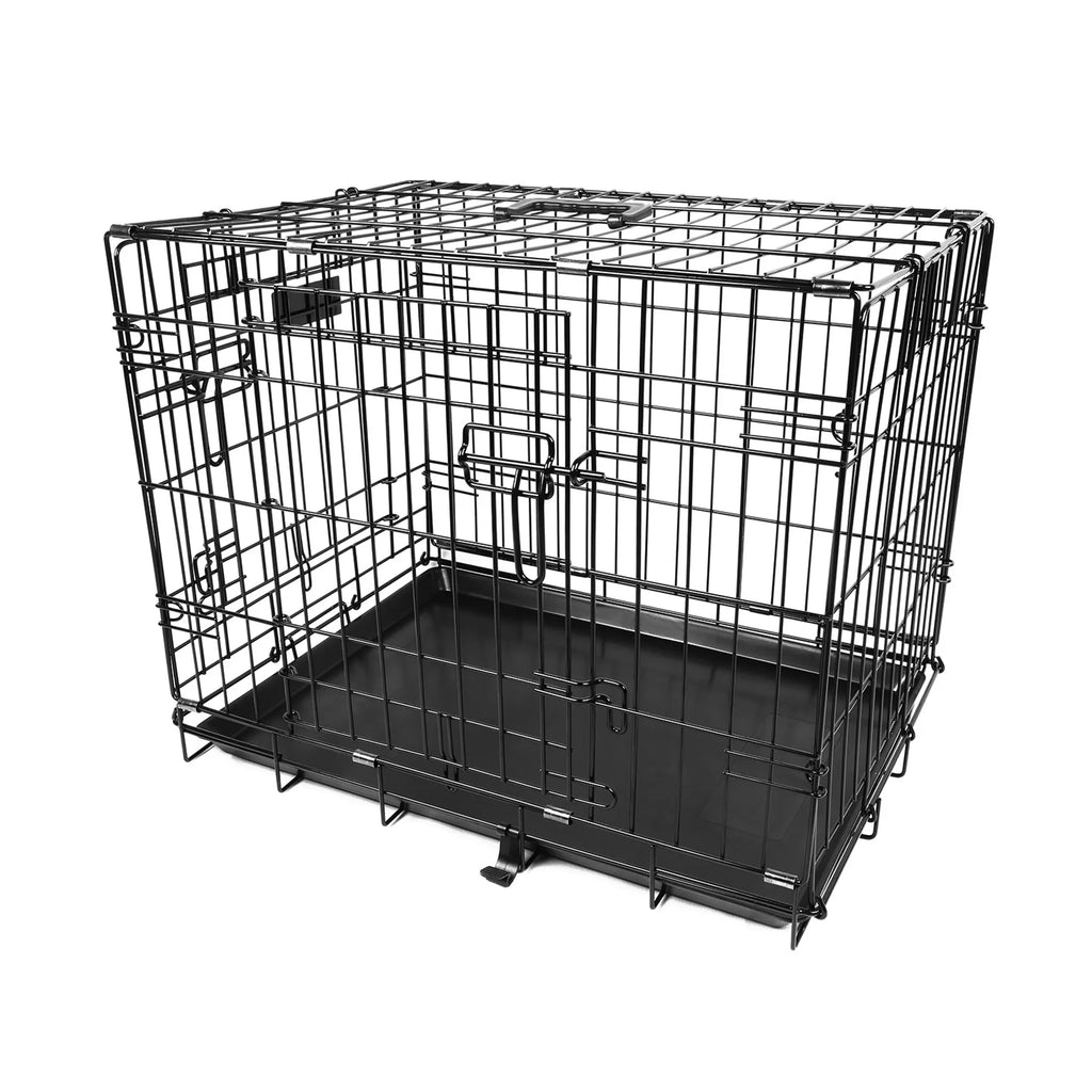24inches Dogs Crate Folding Metal
