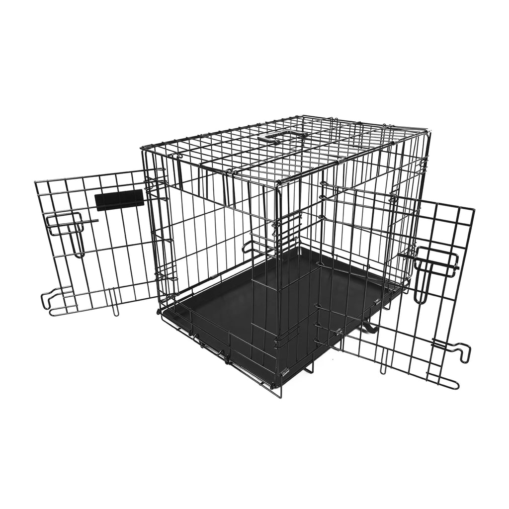 30inches Dogs Crate Folding Metal Pets